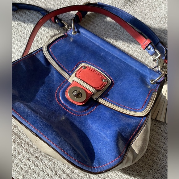 Vintage COACH Violet/Pink Crossbody 💜 - Picture 2 of 14